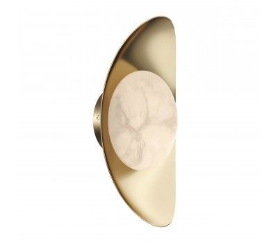 SL6229.201.01 Светильник настенный ST-Luce Золотистый/Алебастр LED 1*7W 3000K PEARL SL6229.201.01 Светильник настенный ST-Luce Золотистый/Алебастр LED 1*7W 3000K PEARL