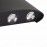 SL089.401.06 Светильник уличный настенный ST-Luce Черный кварцевый LED 6*1W 4000K BISELLO