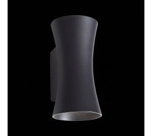 SL088.401.02 Светильник уличный настенный ST-Luce Черный кварцевый LED 2*5W 4000K DEALE