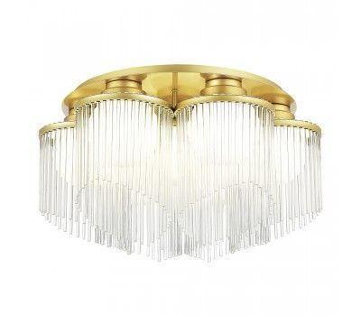 SL1511.202.07 Люстра потолочная ST-Luce Золотистый/Белый E27 7*60W ALLEGRO