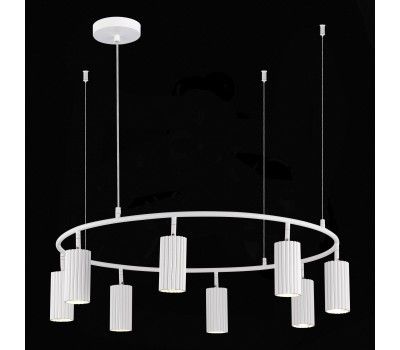 SL1213.503.08 Светильник подвесной ST-Luce Белый/Белый GU10 8*5W 4000K KENDO SL1213.503.08 Светильник подвесной ST-Luce Белый/Белый GU10 8*5W 4000K KENDO
