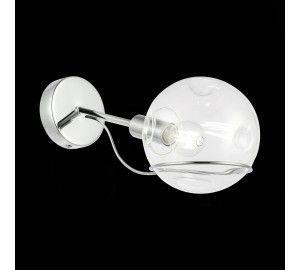 SLE102501-01 Светильник настенный Хром/Прозрачный E14 1*40W BACA
