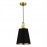 SL1759.303.01 Подвес ST-Luce Латунь/Черный E27 1*40W LINGOTTI