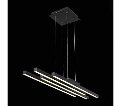 SL933.403.04 Люстра подвесная ST-Luce Черный/Белый,Черный LED 1*38W 3000K/4000K/6000K SAMENTO