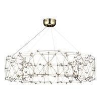 SL6602.203.72 Светильник подвесной ST-Luce Золотистый/Прозрачный LED 1*72W 4000K GRAVETTA SL6602.203.72 Светильник подвесной ST-Luce Золотистый/Прозрачный LED 1*72W 4000K GRAVETTA