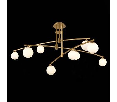 SL1208.302.09 Светильник потолочный ST-Luce Золотистый/Белый G9 9*5W SEMBRARE