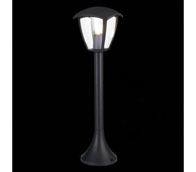 SL081.405.01 Светильник уличный наземный ST-Luce Черный/Черный, Прозрачный E27 1*40W SIVINO