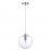 SL1056.113.01 Подвес ST-Luce Хром/Прозрачный E27 1*60W NOOR