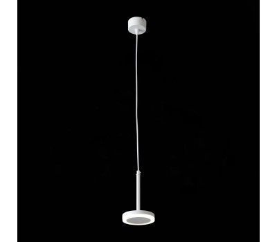 ST104.503.06 Светильник подвесной Белый LED 1*6W 3000K 468Lm Ra>80 120° IP20 D112xH184 170-240V Подвесные светильники