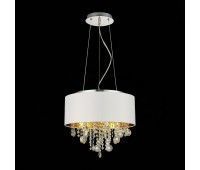 SL1350.503.04 Светильник подвесной ST-Luce Хром/Белый, Золотистый, Прозрачный E14 4*40W LACCHIA