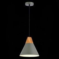 SLE125113-01 Светильник подвесной Серый/Серый, Светлое дерево E27 1*60W MODICA