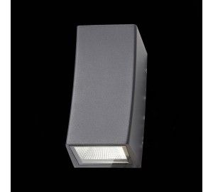 SL088.421.02 Светильник уличный настенный ST-Luce Черный кварцевый LED 2*5W 4000K DEALE