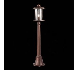 SL080.415.01 Светильник уличный наземный ST-Luce Темный кофе/Прозрачный, Темный кофе E27 1*60W LASTERO