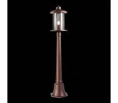 SL080.415.01 Светильник уличный наземный ST-Luce Темный кофе/Прозрачный, Темный кофе E27 1*60W LASTERO