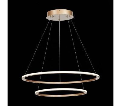 ST604.243.56 Светильник подвесной ST-Luce Золотистый/Белый LED 1*56W 4000K Подвесные светильники