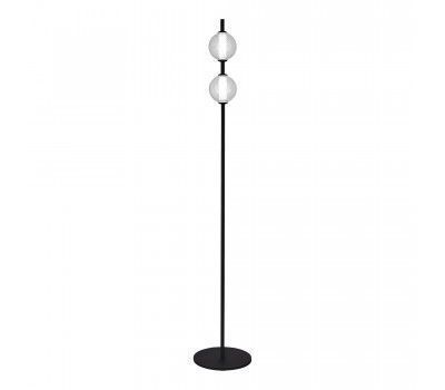 SL6120.405.01 Светильник напольный ST-Luce Черный/Прозрачное кракелированное стекло LED 2*8,5W 3000K PEEK SL6120.405.01 Светильник напольный ST-Luce Черный/Прозрачное кракелированное стекло LED 2*8,5W 3000K PEEK