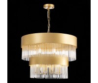 SL1225.203.09 Люстра подвесная ST-Luce Золотистый/Золотистый, Прозрачный E14 9*40W CONTATTO
