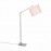 SL460.105.01 Торшер ST-Luce Хром/Белый E27 1*60W (из 2-х коробок) MARCIA