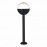 SL9000.415.01 Светильник уличный наземный ST-Luce Черный/Белый E27 1*40W OMBRA