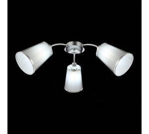 SLE103002-03 Светильник потолочный Хром/Черный E14 3*40W MALEONTE