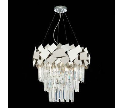 SL1232.103.06 Светильник подвесной ST-Luce Хром/Прозрачный, Хром E14 6*60W CASERTA SL1232.103.06 Светильник подвесной ST-Luce Хром/Прозрачный, Хром E14 6*60W CASERTA