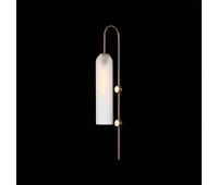 SL1145.351.01 Светильник настенный ST-Luce Латунь/Белый E27 1*60W CALLANA