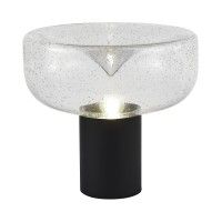 SL6014.424.01 Прикроватная лампа ST-Luce Черный/С пузырьками воздуха E27 1*40W RIPPLE SL6014.424.01 Прикроватная лампа ST-Luce Черный/С пузырьками воздуха E27 1*40W RIPPLE