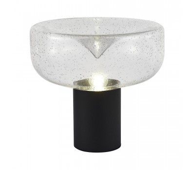 SL6014.424.01 Прикроватная лампа ST-Luce Черный/С пузырьками воздуха E27 1*40W RIPPLE SL6014.424.01 Прикроватная лампа ST-Luce Черный/С пузырьками воздуха E27 1*40W RIPPLE