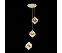 SL1182.203.03 Светильник подвесной ST-Luce Золотистый/Прозрачный, Золотистый G9 3*5W RIELLO