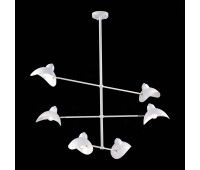 SL1801.503.06 Люстра подвесная ST-Luce Белый/Белый E14 6*60W MINNE SL1801.503.06 Люстра подвесная ST-Luce Белый/Белый E14 6*60W MINNE