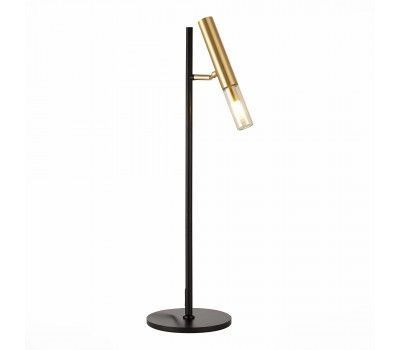 SL1236.404.01 Прикроватная лампа ST-Luce Черный/Коньячный, Золотистый G9 1*5W ECLIP