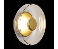 SL6002.201.01 Светильник настенный ST-Luce Золотистый/Янтарный LED 1*7W 4000K LAZIO