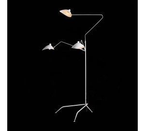 SL305.505.03 Торшер ST-Luce Белый/Белый E27 3*60W SPRUZZO