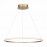 ST604.243.34 Светильник подвесной ST-Luce Золотистый/Белый LED 1*34W 4000K Подвесные светильники