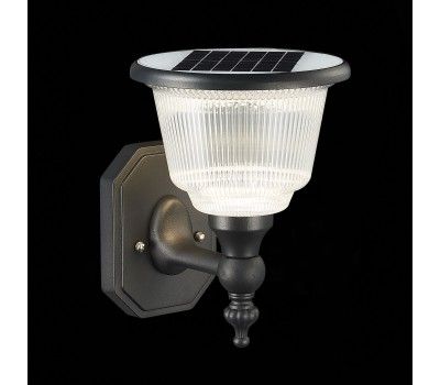 SL9502.401.01 Светильник уличный настенный ST-Luce Черный/Черный, Прозрачный LED 1*2W 3000-6000K SOLARIS SL9502.401.01 Светильник уличный настенный ST-Luce Черный/Черный, Прозрачный LED 1*2W 3000-6000K SOLARIS