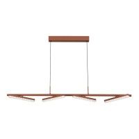 SL1018.603.04 Светильник подвесной ST-Luce терракотовый/прозрачный LED 1*32W 4000K EUCLIDICS SL1018.603.04 Светильник подвесной ST-Luce терракотовый/прозрачный LED 1*32W 4000K EUCLIDICS