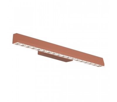 SL1018.623.01 Светильник подвесной ST-Luce терракотовый/прозрачный LED 1*11W 4000K EUCLIDICS