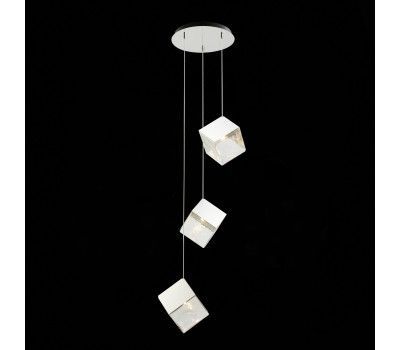 SL1182.103.03 Светильник подвесной ST-Luce Хром/Прозрачный, Хром G9 3*5W RIELLO
