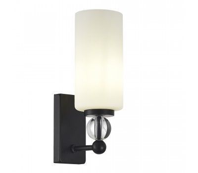 SL2003.401.01 Светильник настенный ST-Luce черный/белый E27 1*40W AURORA