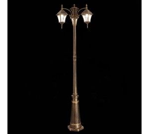 SL082.205.03 Светильник уличный наземный ST-Luce Бронза/Бронза, Прозрачный E27 3*60W DOMENICO