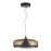 SL6014.603.01 Светильник подвесной ST-Luce Черный/Коричневый, с пузырьками LED 1*42W 3000K RIPPLE