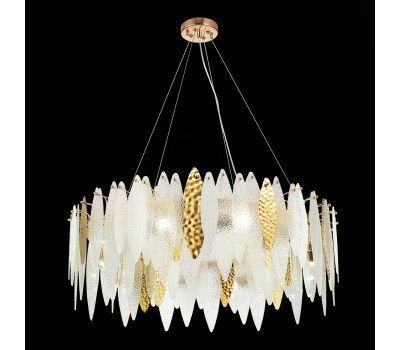 SL1224.203.10 Люстра подвесная ST-Luce Золотистый/Прозрачный, Белый E14 10*60W LASTRA SL1224.203.10 Люстра подвесная ST-Luce Золотистый/Прозрачный, Белый E14 10*60W LASTRA