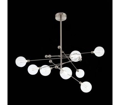 SL377.302.08 Люстра потолочная ST-Luce Никель/Прозрачный LED 8*4,5W 3000K GIACIO SL377.302.08 Люстра потолочная ST-Luce Никель/Прозрачный LED 8*4,5W 3000K GIACIO