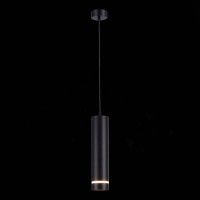 ST115.443.12 Светильник подвесной Черный LED 1*12W 4000K 936Lm Ra>90 120° IP20 D80xH300 165-265V Подвесные светильники