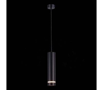 ST115.443.12 Светильник подвесной Черный LED 1*12W 4000K 936Lm Ra>90 120° IP20 D80xH300 165-265V Подвесные светильники