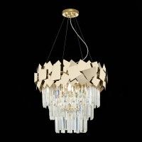 SL1232.203.06 Светильник подвесной ST-Luce Золотистый/Прозрачный, Золотистый E14 6*60W CASERTA SL1232.203.06 Светильник подвесной ST-Luce Золотистый/Прозрачный, Золотистый E14 6*60W CASERTA