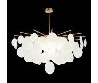 SL1231.302.08 Люстра потолочная ST-Luce Латунь/Белый E14 8*60W VITTORIA SL1231.302.08 Люстра потолочная ST-Luce Латунь/Белый E14 8*60W VITTORIA