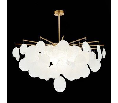 SL1231.302.08 Люстра потолочная ST-Luce Латунь/Белый E14 8*60W VITTORIA SL1231.302.08 Люстра потолочная ST-Luce Латунь/Белый E14 8*60W VITTORIA