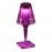 SL1010.704.01 Прикроватная лампа ST-Luce Фиолетовый/Фиолетовый LED 1*2W 3000K - 6000K SPARKLE