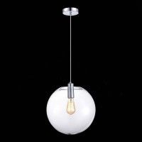 SL1056.133.01 Подвес ST-Luce Хром/Прозрачный E27 1*60W NOOR